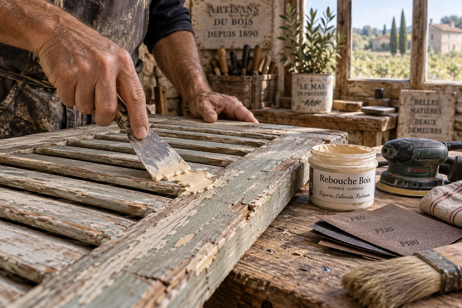 Enduit sur bois : le guide complet pour bien s&rsquo;y prendre
