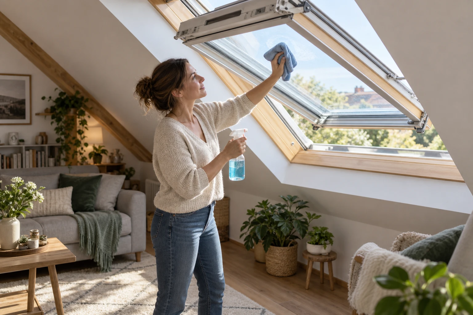 Nettoyer un Velux : le guide complet selon son type